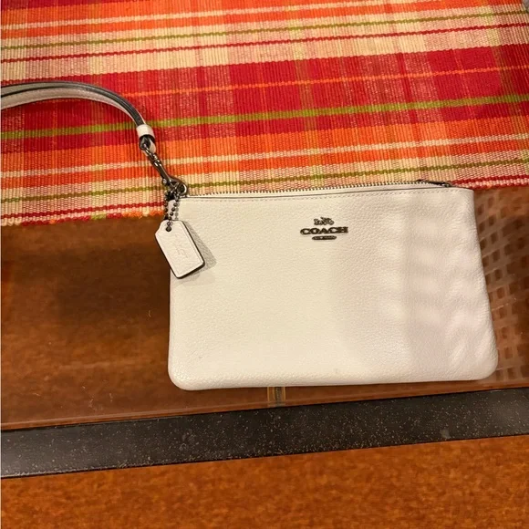 Coach Leather Wristlet - Picture 2 of 4